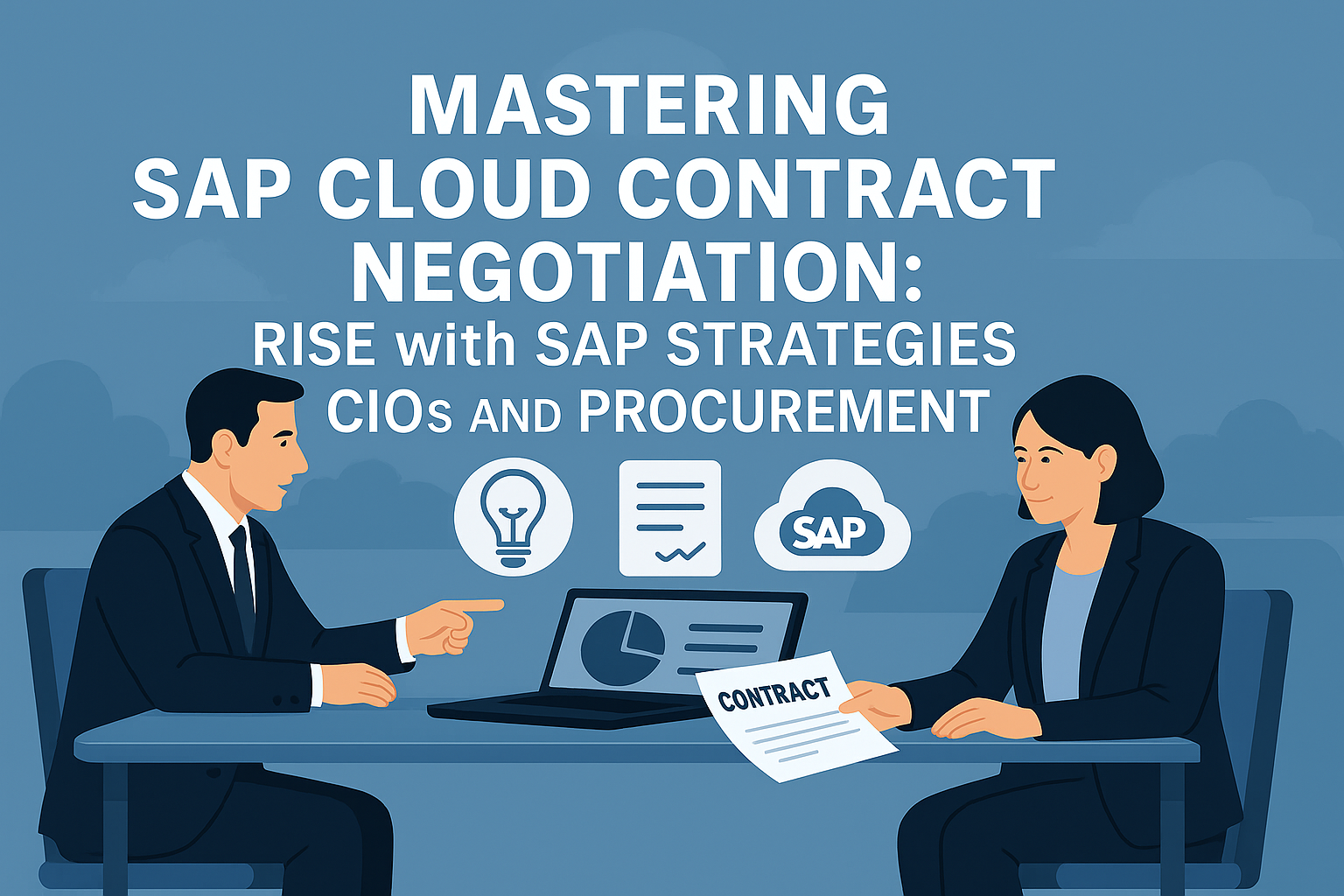 Mastering SAP Cloud Contract Negotiation: RISE with SAP Strategies for CIOs and Procurement