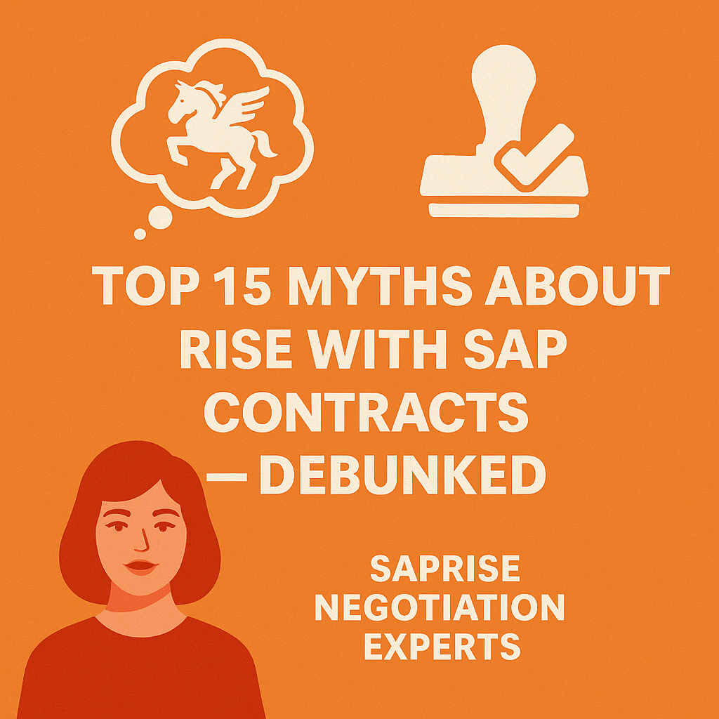Top 15 Myths About RISE with SAP Contracts — Debunked