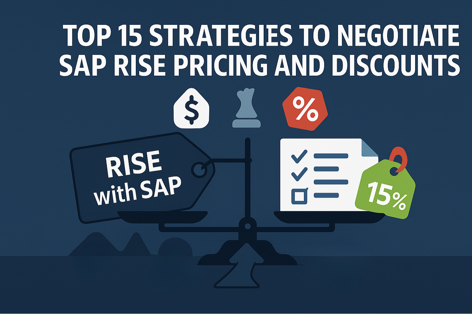 Top 15 Strategies to Negotiate SAP RISE Pricing and Discounts