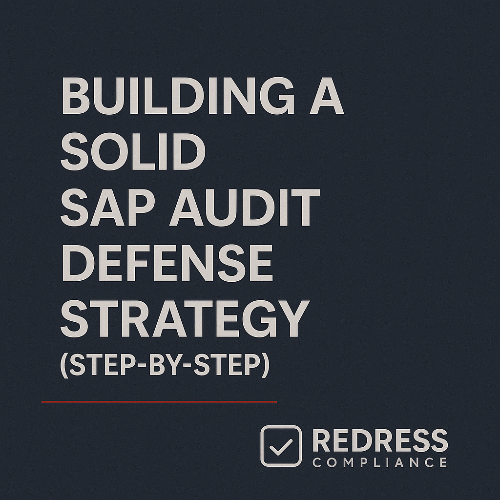 Building a Solid SAP Audit Defense Strategy