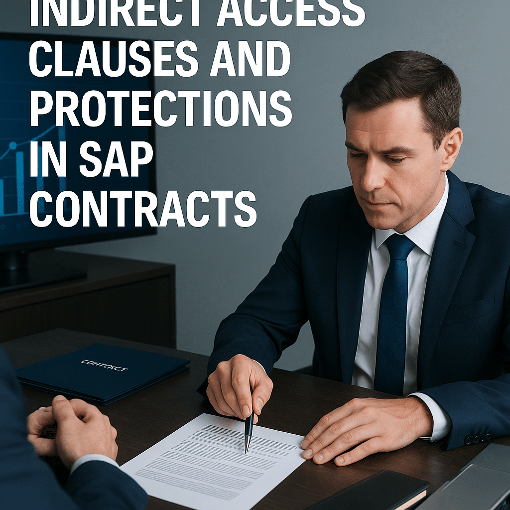 Negotiation Guide Indirect Access Clauses and Protections in SAP Contracts