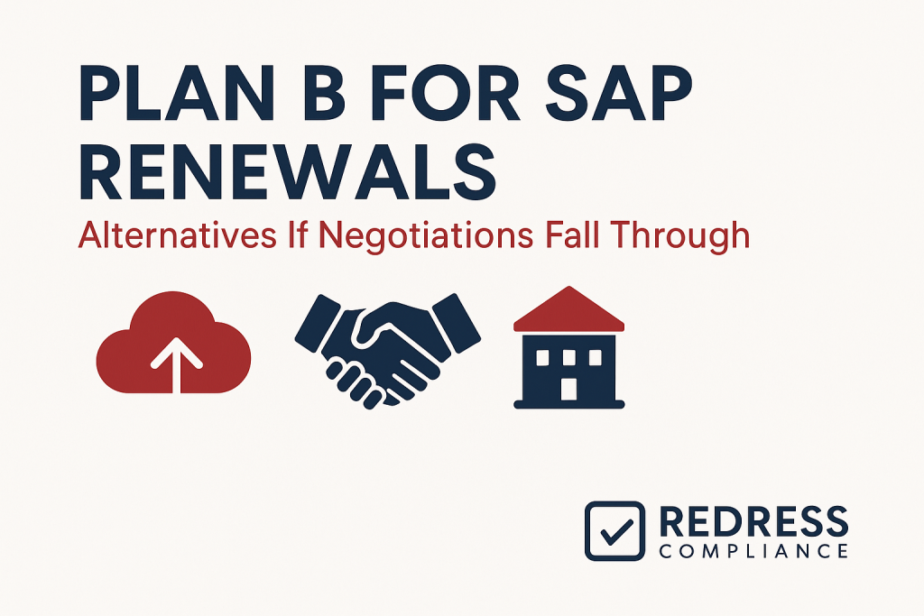 Plan B for SAP Renewals