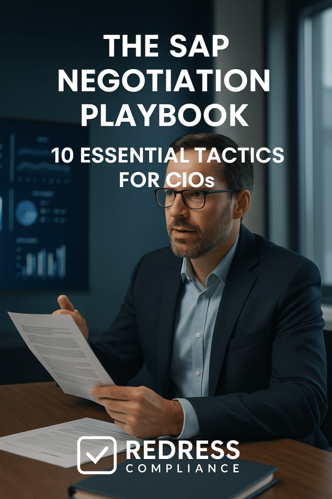 The SAP Negotiation Playbook