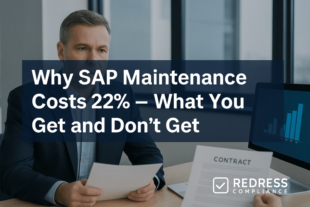 Why SAP Maintenance Costs 22%