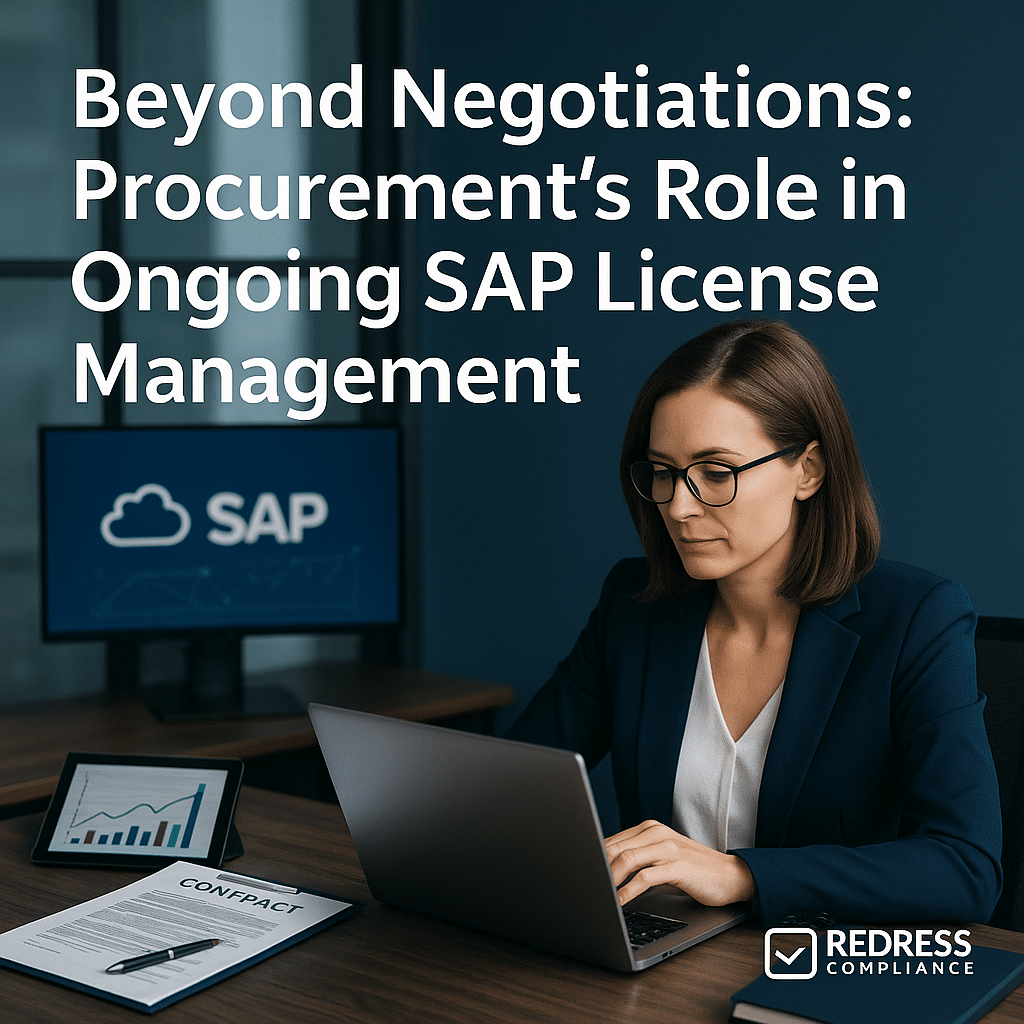 Beyond Negotiations Procurement’s Role in Ongoing SAP License Management