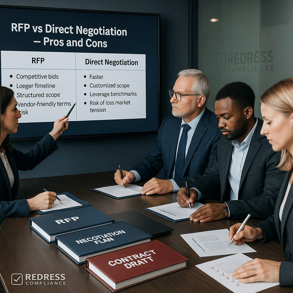 RFP vs. Direct Negotiation for SAP Contracts Pros and Cons