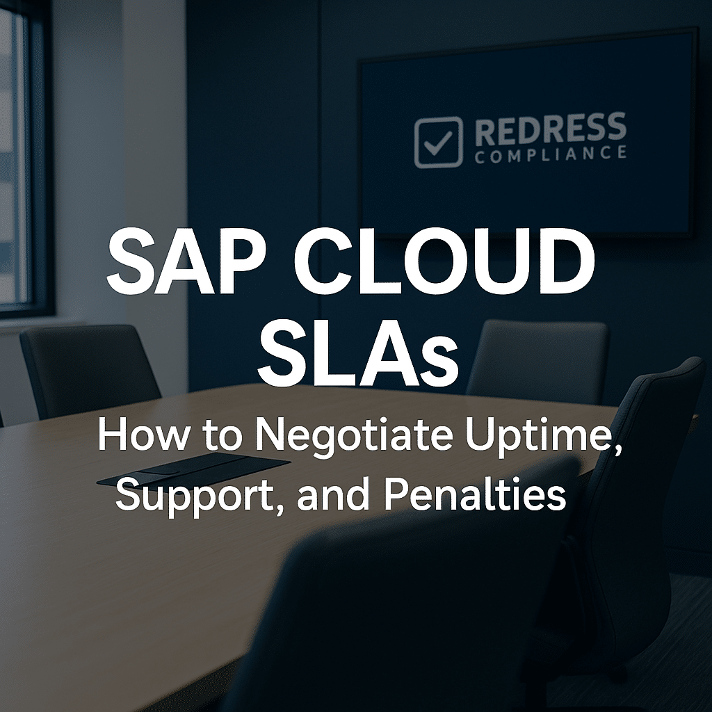 SAP Cloud SLAs How to Negotiate Uptime, Support, and Penalties
